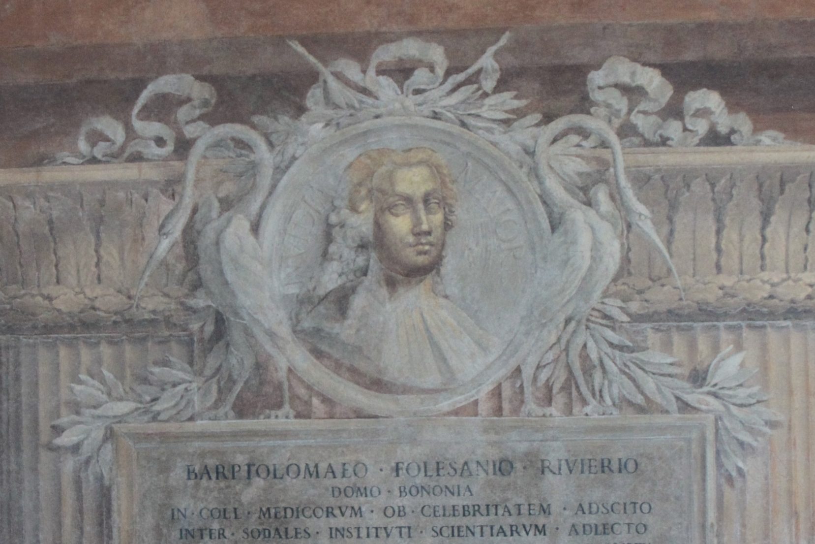 Bartolomeo Folesani Riviera's memorial, 1 FL, Palazzo Archiginnasio, Bologna - 03.JPG